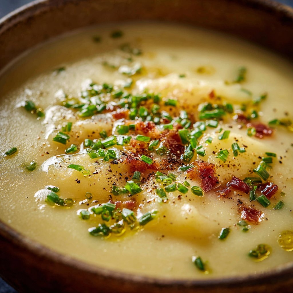 Creamy Potato Leek Soup Recipe