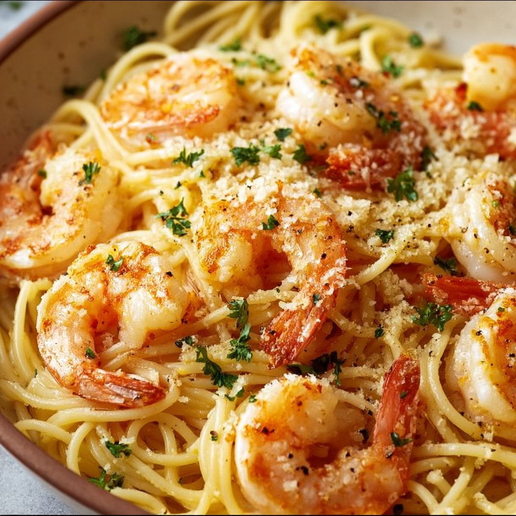 Shrimp Scampi Pasta
