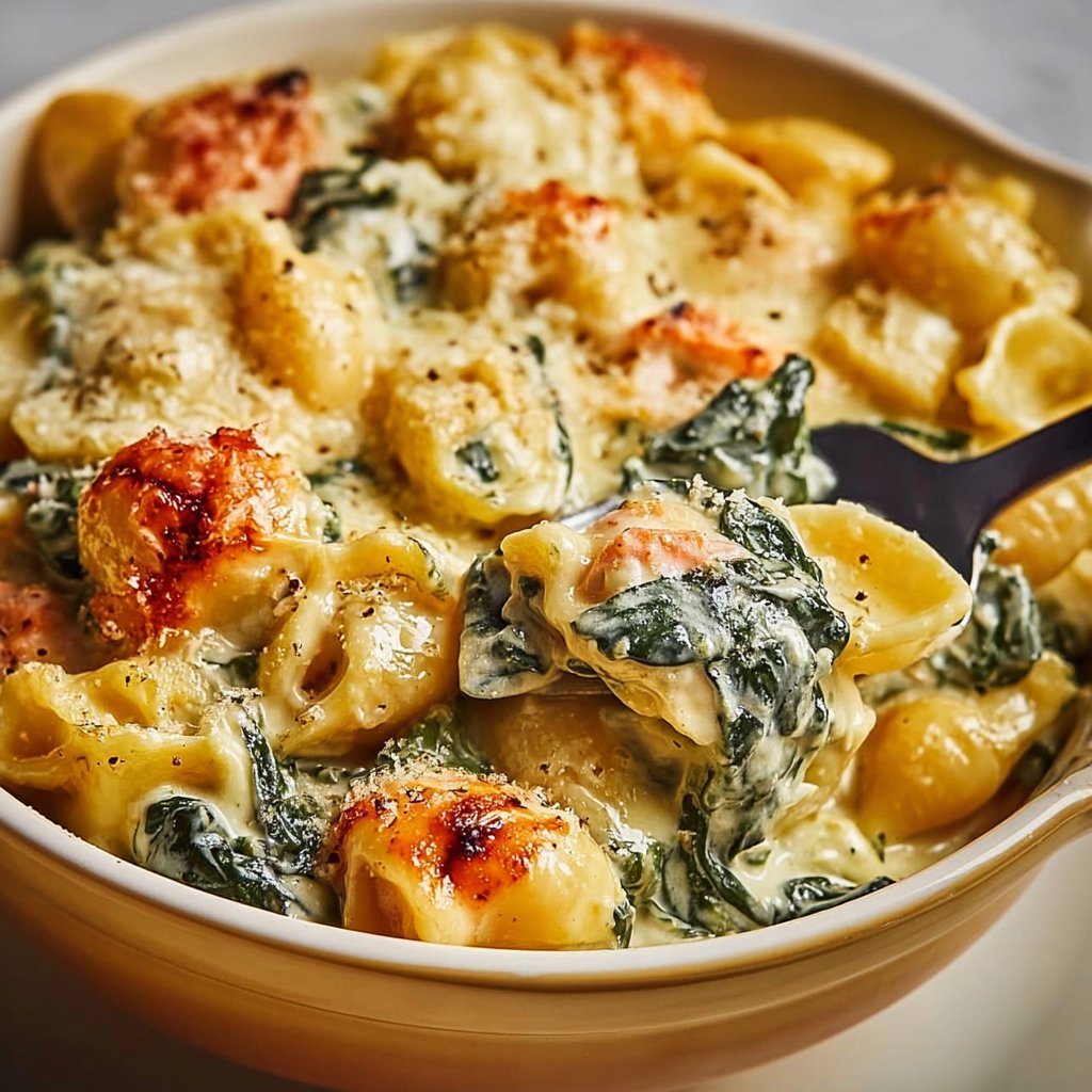 Spinach-Artichoke-Dip Pasta