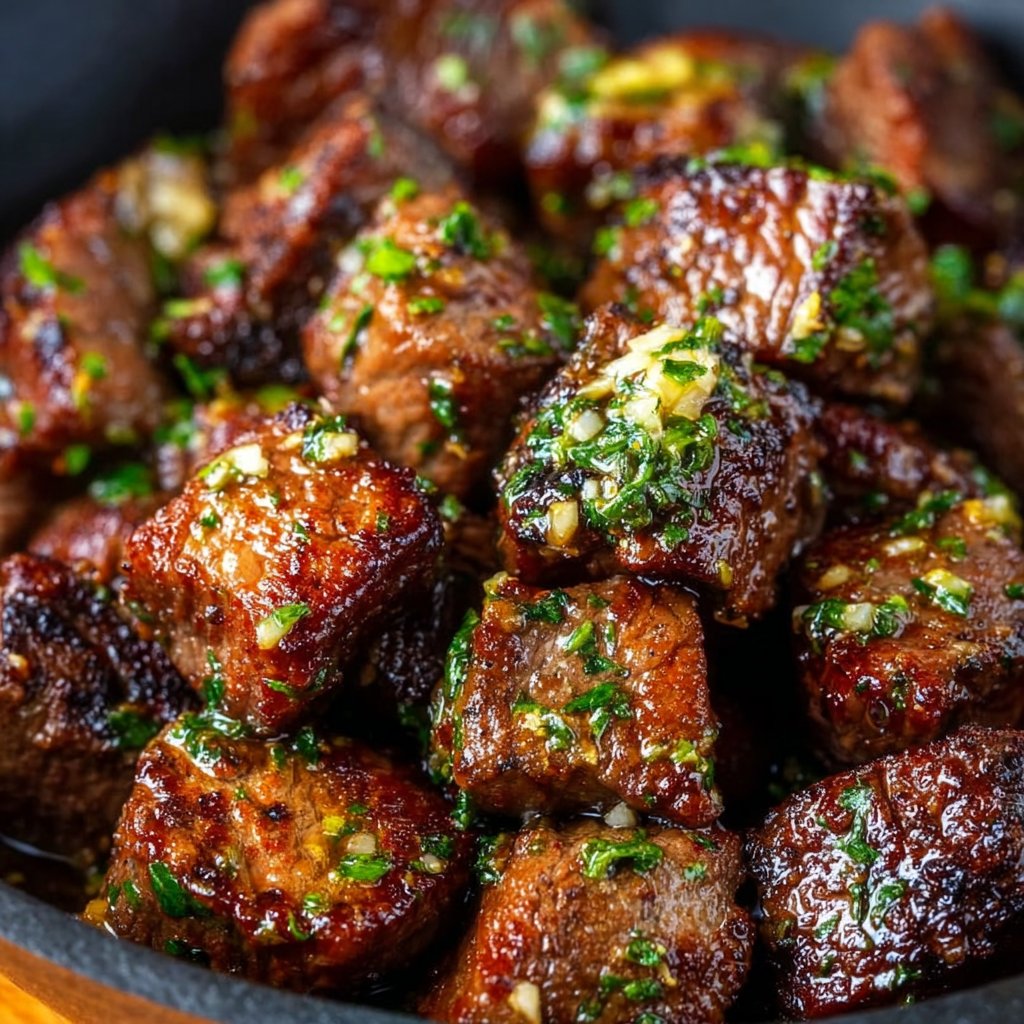 Garlic Butter Steak Bites